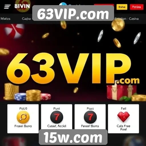 Promoções e bônus oferecidos pelo 63VIP.com